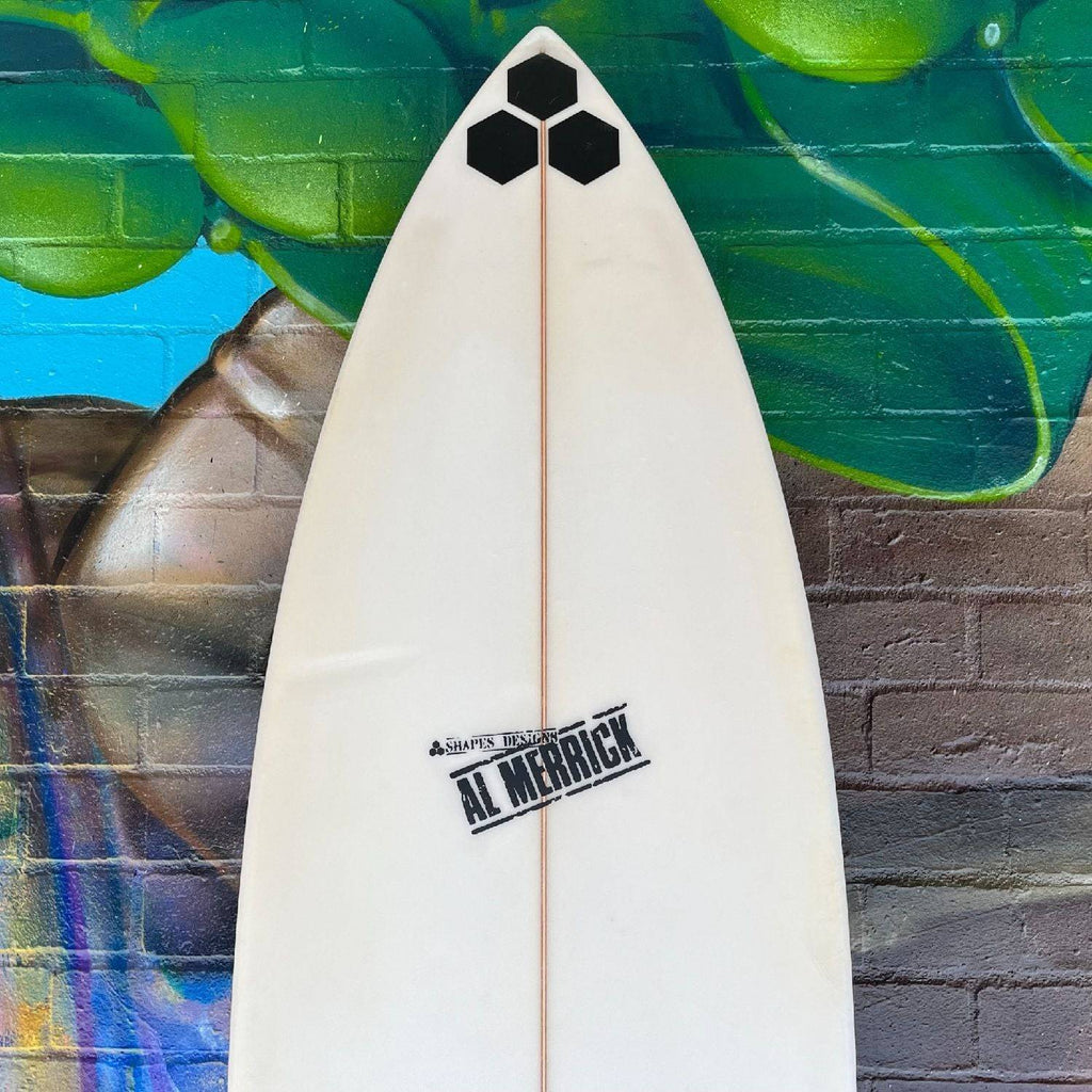 (#1332) Channel Islands Flyer 5'10" x 19 1/4" x 2 7/16" 29.4L FCS II Second Hand Surfboards Channel Islands 