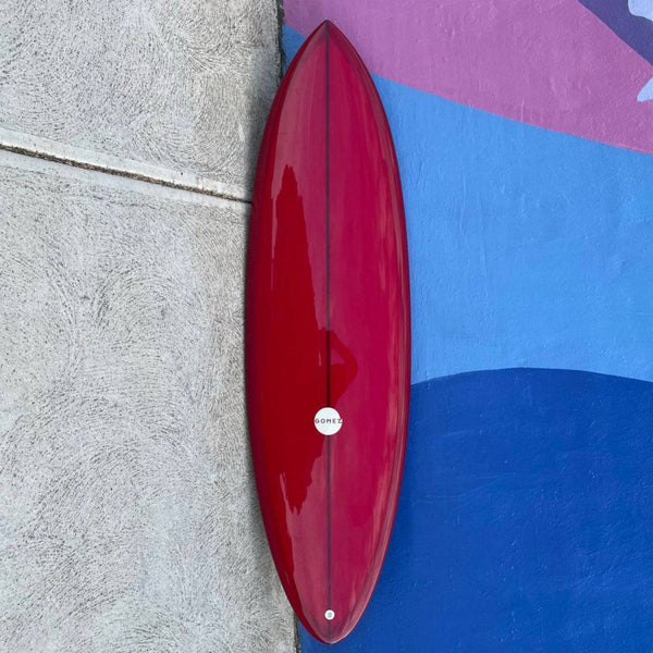 (#2189) Gomez Single Fin 5'9" x 19 1/2" x 2 1/2" Glass-In Single Second Hand Surfboards Gomez 