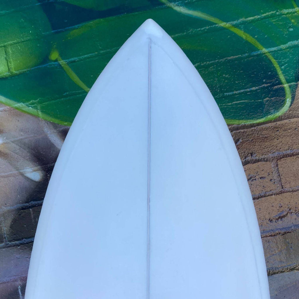 (#2248) Modern Pirate Twin 5'8" x 19 1/2" x 2 3/8" 28L Futures Second Hand Surfboards Modern Pirate 