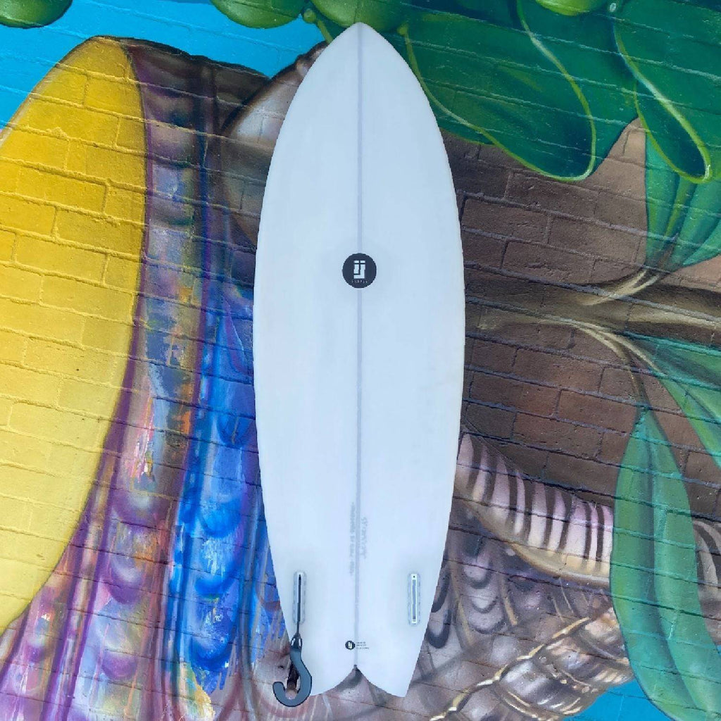 (#2259) IJ shapes Cedar Twin 5'7" x 20 1/4" x 2 1/2 futures Surfboards IJ Shapes 