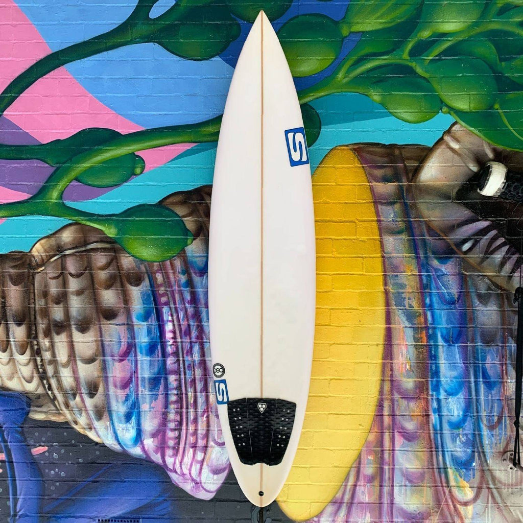 (#2268) Simon Anderson DSC-VEE 7'6" x 20 1/2" x 2 3/4" Futures Second Hand Surfboards Simon Anderson 