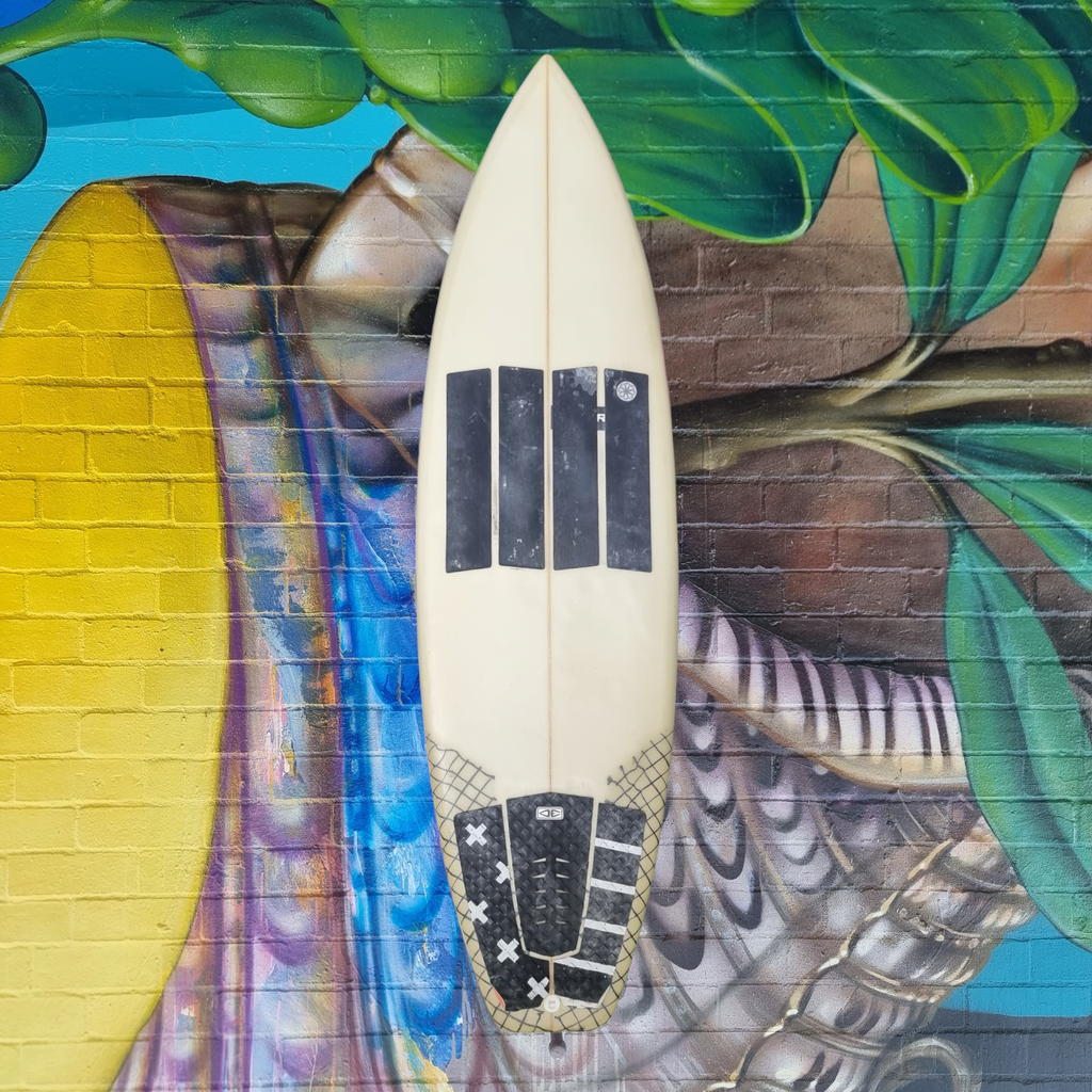 (#2299) Rod Rose Custom 5'6" x 18 3/8" x 2 1/4" Futures Second Hand Surfboards Rod Rose 