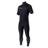 Attica Omega Chest Zip 3/2 Short Sleeve Steamer: Black/White Mens Wetsuits Attica 