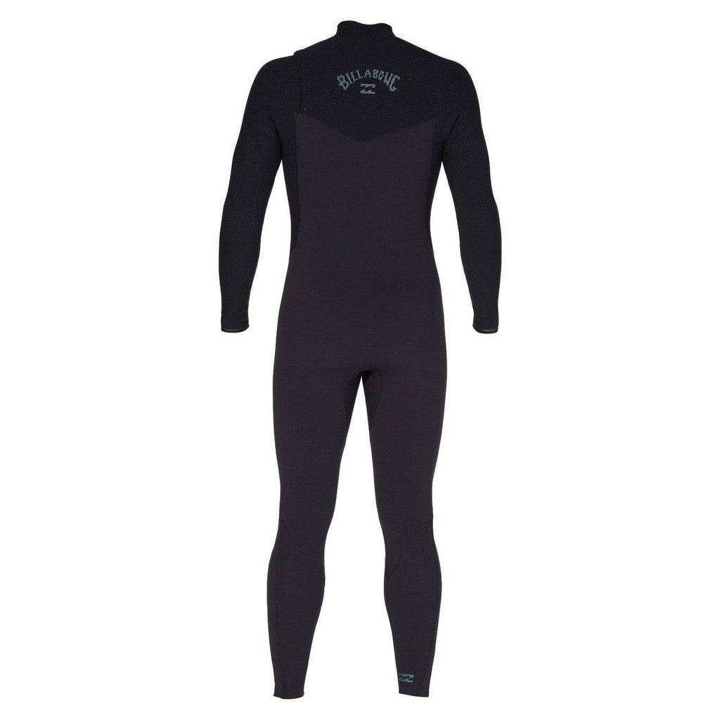 Billabong Revolution Natural Zipperless 4/3 Full Suit Black Mens Wetsuits Billabong 