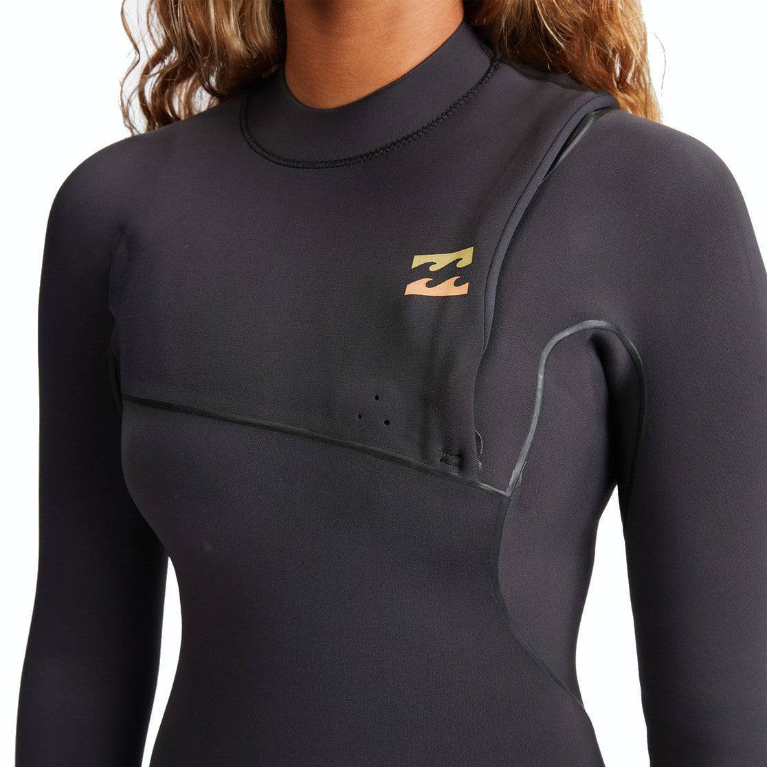 Billabong Womens Furnace Natural Zip Free 3/2 Full Wetsuit Black Sands Melbourne Surfboard Shop