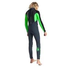 Kids Wetsuits - C-Skins - C-Skins Element 3/2 Junior Steamer Black/Lime/Multi - Melbourne Surfboard Shop - Shipping Australia Wide | Victoria, New South Wales, Queensland, Tasmania, Western Australia, South Australia, Northern Territory.