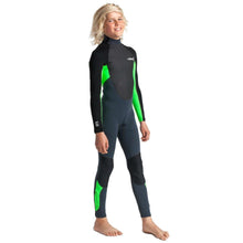 Kids Wetsuits - C-Skins - C-Skins Element 3/2 Junior Steamer Black/Lime/Multi - Melbourne Surfboard Shop - Shipping Australia Wide | Victoria, New South Wales, Queensland, Tasmania, Western Australia, South Australia, Northern Territory.