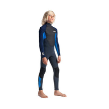 Kids Wetsuits - C-Skins - C-Skins Element 3/2 Junior Steamer Graphite/Cyan/Navy - Melbourne Surfboard Shop - Shipping Australia Wide | Victoria, New South Wales, Queensland, Tasmania, Western Australia, South Australia, Northern Territory.