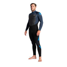 C-Skins Legend 3/2 Mens Back Zip Steamer Black/Bluestone/Cyan Mens Wetsuits C-Skins 