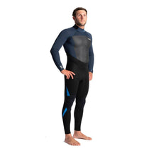 C-Skins Legend 3/2 Mens Back Zip Steamer Black/Bluestone/Cyan Mens Wetsuits C-Skins 