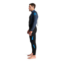 C-Skins Legend 3/2 Mens Back Zip Steamer Black/Bluestone/Cyan Mens Wetsuits C-Skins 