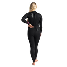 C-Skins Surflite 3/2 Womens Back Zip Steamer Black / Heather Rose / Rose Shade Womens Wetsuits C-Skins 
