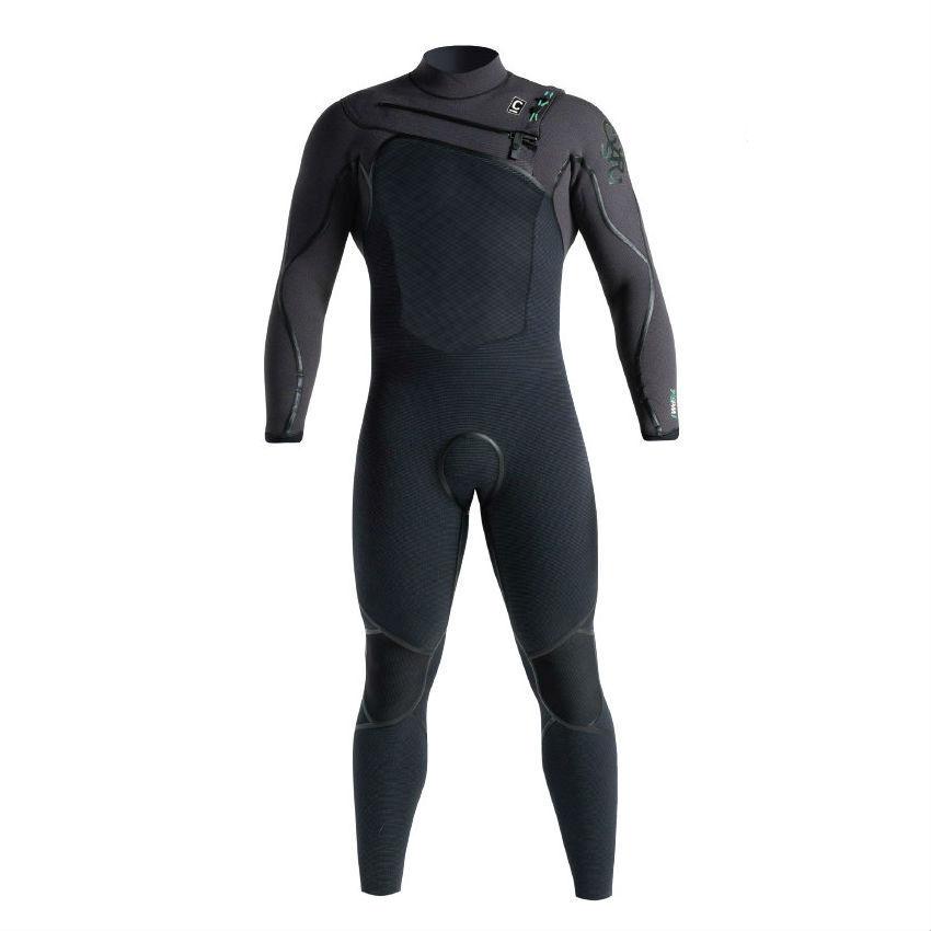 Mens Wetsuits - C-Skins - C-Skins Wired 4/3 Chest Zip Steamer Meteor X/Black X/Ultra Cyan - Melbourne Surfboard Shop - Shipping Australia Wide | Victoria, New South Wales, Queensland, Tasmania, Western Australia, South Australia, Northern Territory.
