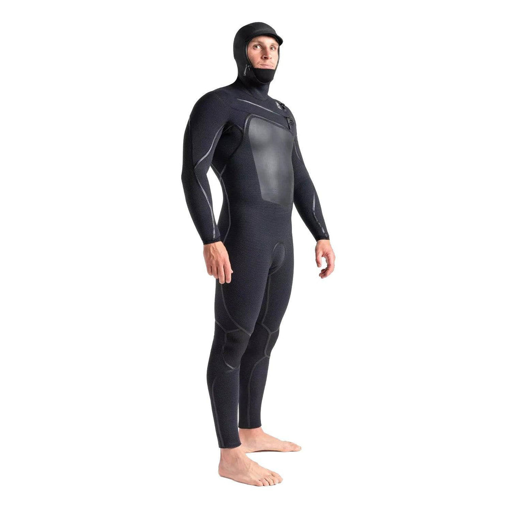 C-Skins Wired 5/4 Hooded Chest Zip Steamer Meteor X/Black X/Black Mens Wetsuits C-Skins ST 