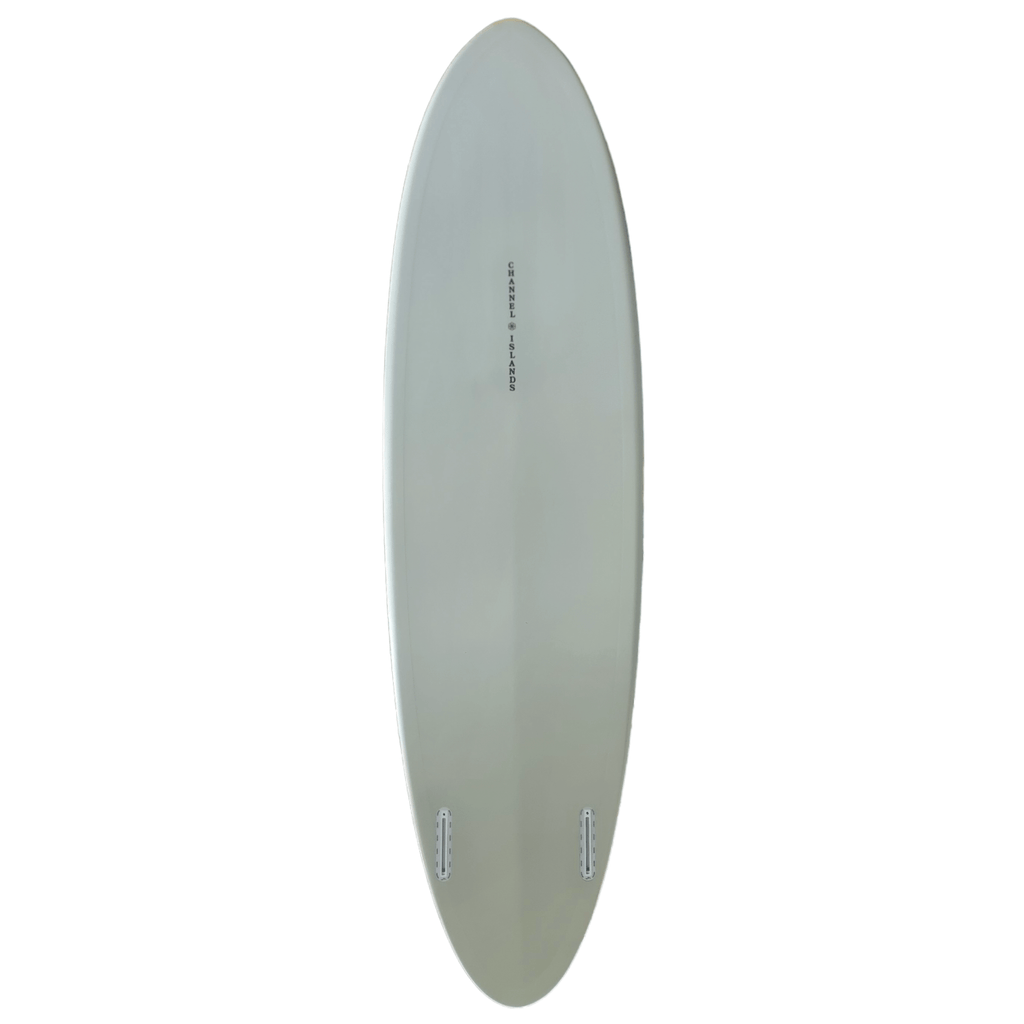 Channel Islands CI Mid Twin Surfboards Channel Islands 6'9" x 21" x 2 3/4" 43L Futures / Light Grey Tint 