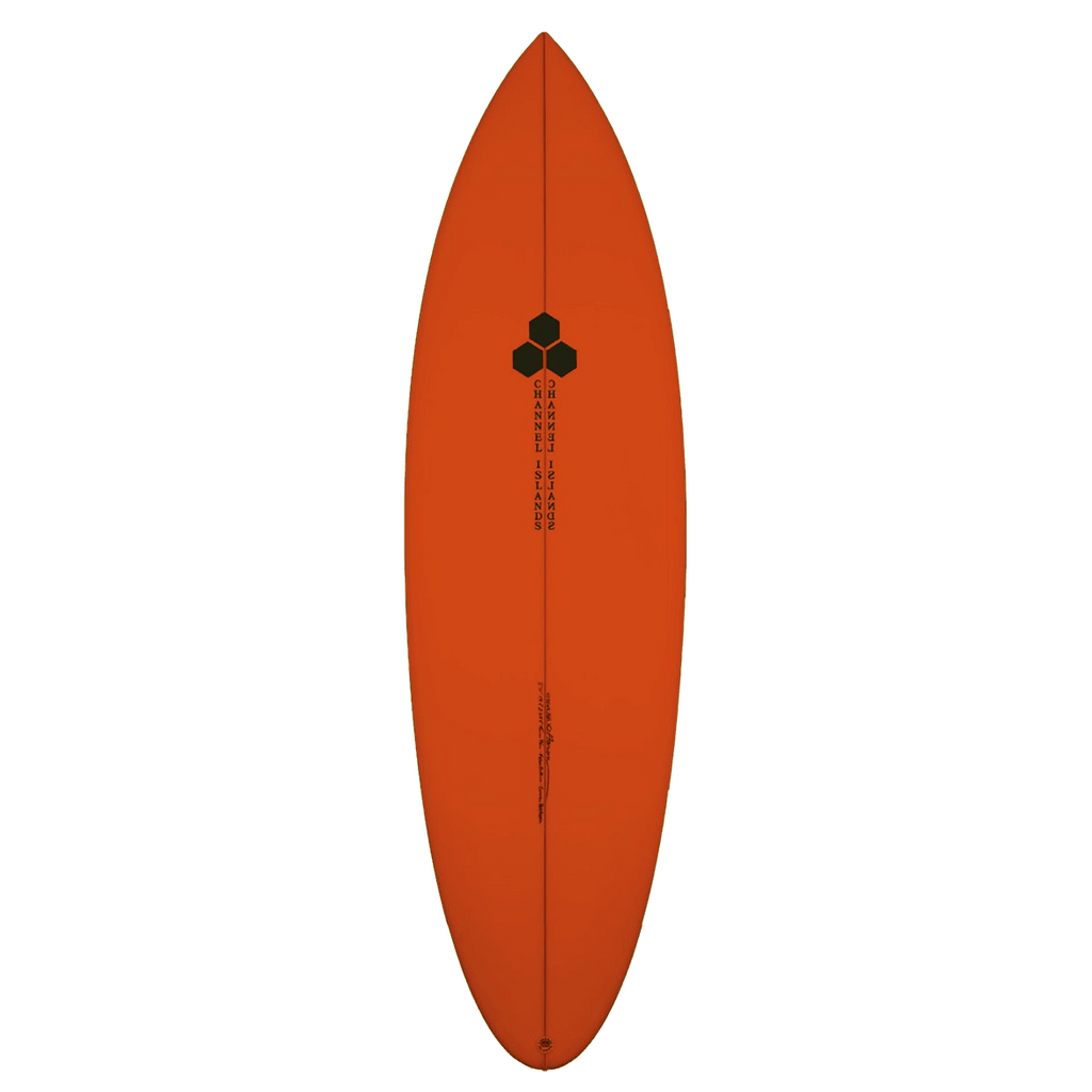 Channel Islands Twin Pin Surfboards Channel Islands 5'5" x 18 1/2" x 2 3/8" 25.5L FCSII Orange 