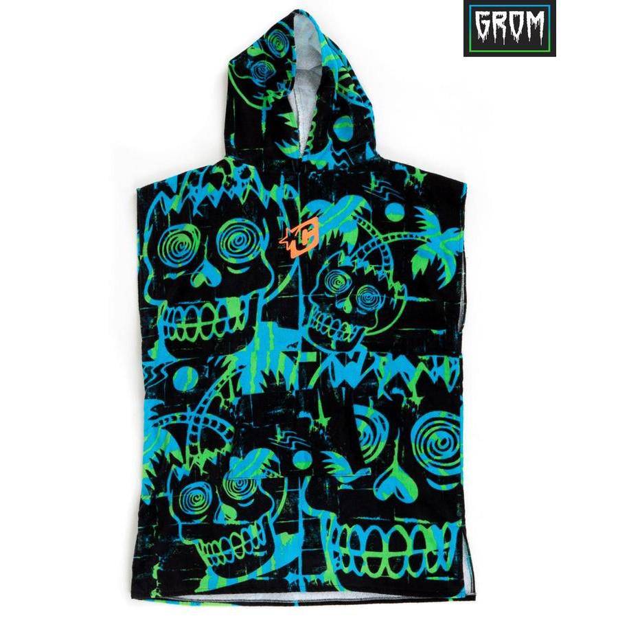 Apparel - Creatures of Leisure - Creatures Grom Poncho Multi - Melbourne Surfboard Shop - Shipping Australia Wide | Victoria, New South Wales, Queensland, Tasmania, Western Australia, South Australia, Northern Territory.