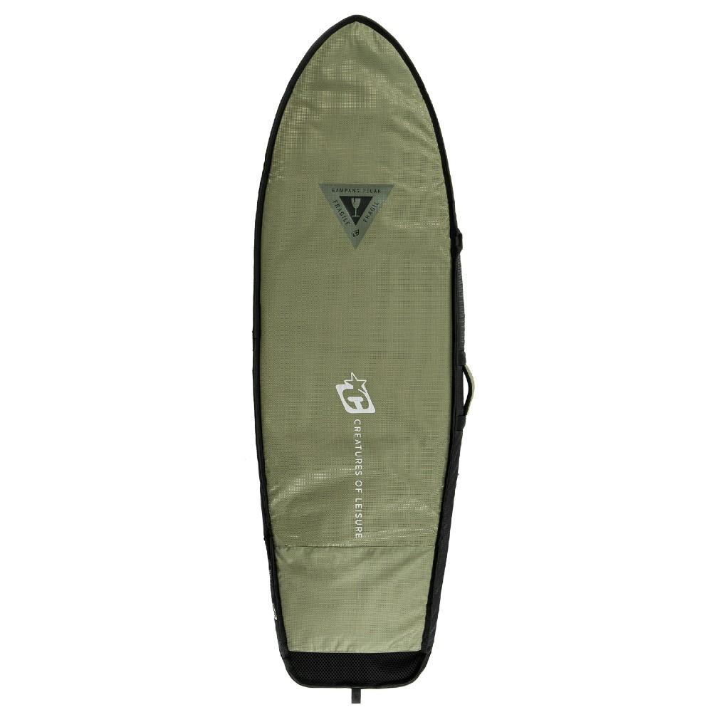Boardbags - Creatures of Leisure - Creatures Of Leisure Fish Double DT2.0 Boardcover Military Black - Melbourne Surfboard Shop - Shipping Australia Wide | Victoria, New South Wales, Queensland, Tasmania, Western Australia, South Australia, Northern Territory.
