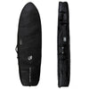 Boardbags - Creatures of Leisure - Creatures Of Leisure Fish Triple DT2.0 Black Silver - Melbourne Surfboard Shop - Shipping Australia Wide | Victoria, New South Wales, Queensland, Tasmania, Western Australia, South Australia, Northern Territory.