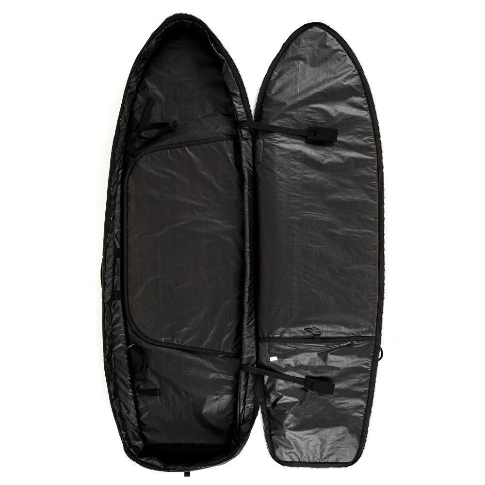 Boardbags - Creatures of Leisure - Creatures Of Leisure Fish Triple DT2.0 Black Silver - Melbourne Surfboard Shop - Shipping Australia Wide | Victoria, New South Wales, Queensland, Tasmania, Western Australia, South Australia, Northern Territory.