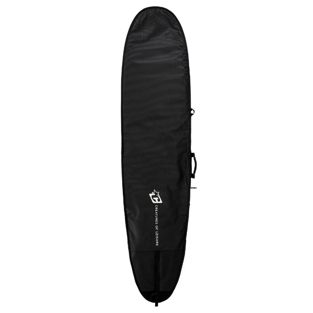 Boardbags - Creatures of Leisure - Creatures of Leisure Longboard Day Use DT2.0 Black Silver - Melbourne Surfboard Shop - Shipping Australia Wide | Victoria, New South Wales, Queensland, Tasmania, Western Australia, South Australia, Northern Territory.