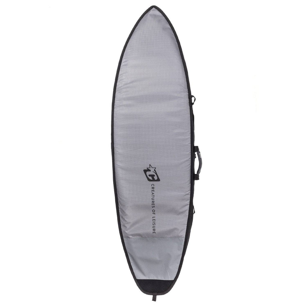 Creatures Of Leisure Shortboard Day Use DT2.0 Boardcover Carbon Titanium Boardbags Creatures of Leisure 6'0" 