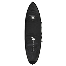 Boardbags - Creatures of Leisure - Creatures Of Leisure Shortboard Travel DT2.0 Boardcover Black Silver - Melbourne Surfboard Shop - Shipping Australia Wide | Victoria, New South Wales, Queensland, Tasmania, Western Australia, South Australia, Northern Territory.