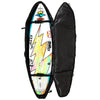 Boardbags - Creatures of Leisure - Creatures Of Leisure Shortboard Triple DT2.0 Black Silver - Melbourne Surfboard Shop - Shipping Australia Wide | Victoria, New South Wales, Queensland, Tasmania, Western Australia, South Australia, Northern Territory.