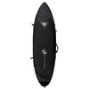Boardbags - Creatures of Leisure - Creatures Of Leisure Shortboard Triple DT2.0 Black Silver - Melbourne Surfboard Shop - Shipping Australia Wide | Victoria, New South Wales, Queensland, Tasmania, Western Australia, South Australia, Northern Territory.