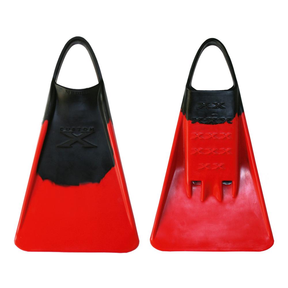 Surf Accessories - Custom X - Custom X Fins - Black / Red - Melbourne Surfboard Shop - Shipping Australia Wide | Victoria, New South Wales, Queensland, Tasmania, Western Australia, South Australia, Northern Territory.