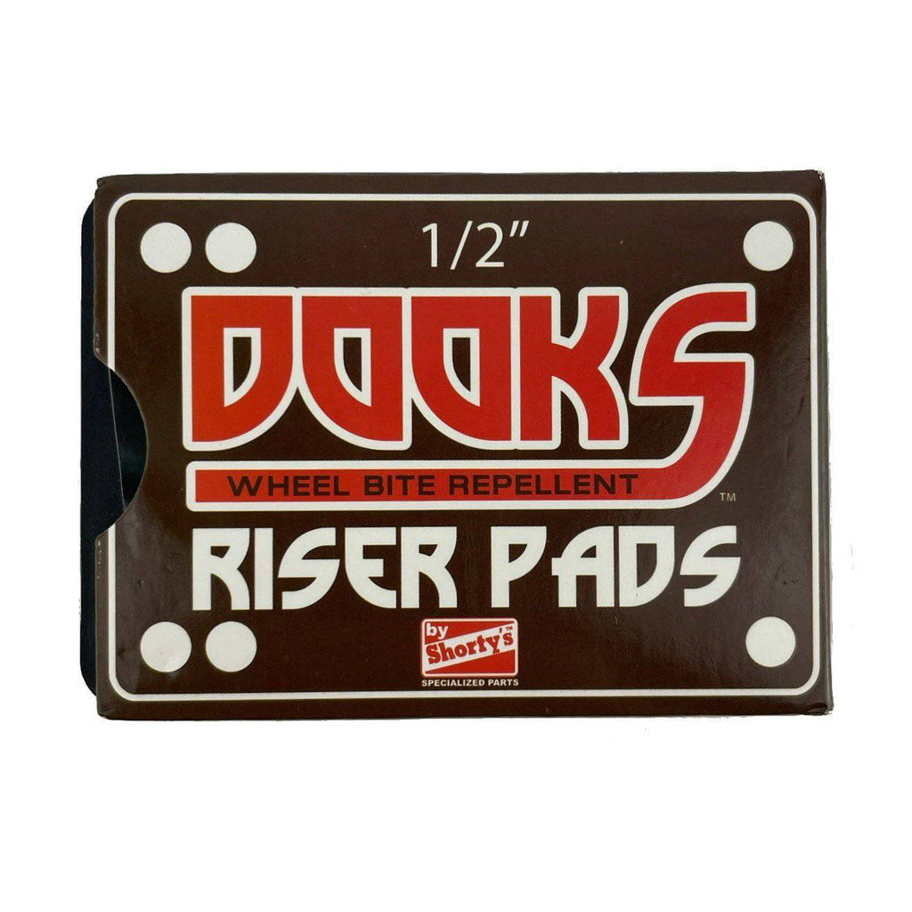 Dooks Riser Pads 1/2 Inch Skateboard Hardware Shorty's 