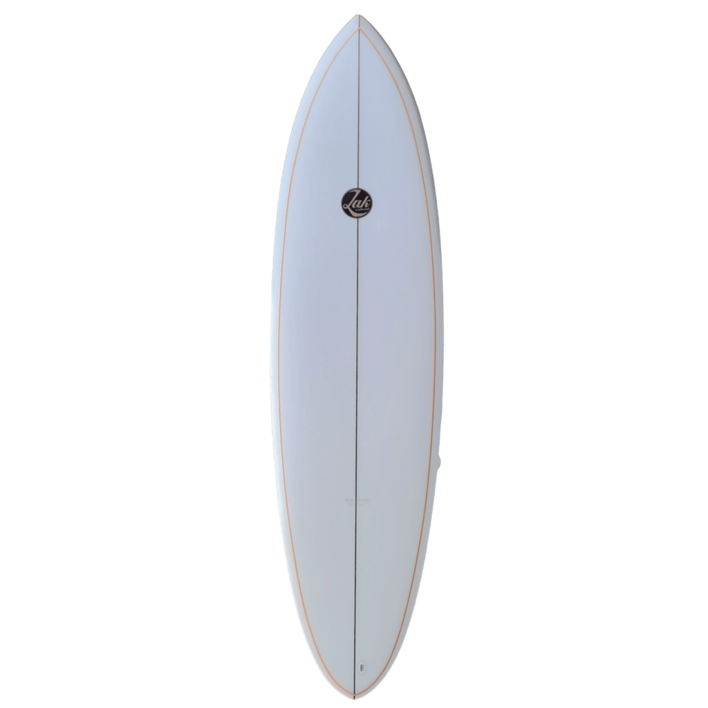 Doug Rogers Handshaped Midlength Surfboards Doug Rogers 6'10" x 21 1/2" x 3" FCS II Clear/Pinline 