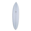 Doug Rogers Handshaped Midlength Surfboards Doug Rogers 7'0" x 21 1/2" x 3" 48L FCSII Clear/Pinline 