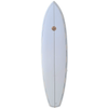Doug Rogers Handshaped Midlength Surfboards Doug Rogers 7'0" x 21 3/4" x 3" FCS II Diamond Clear/Pinline 