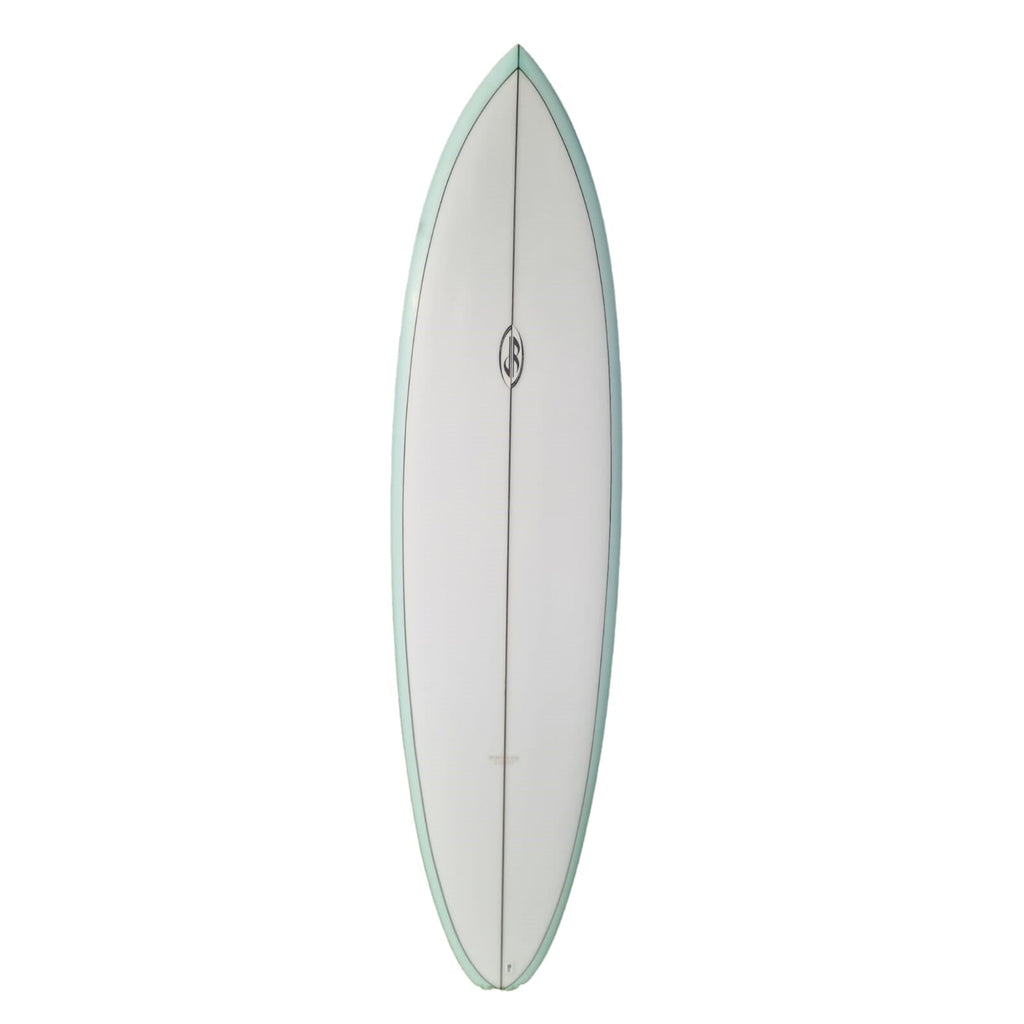 Doug Rogers Handshaped Midlength Surfboards Doug Rogers 7'0" x 21 3/8" x 3 1/16 48.2L FCSII Light Turquoise Tint 