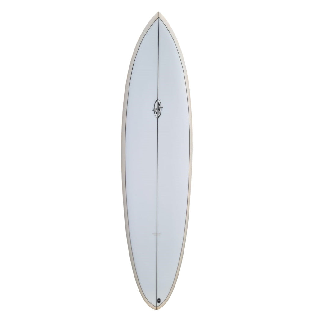 Doug Rogers Handshaped Midlength Surfboards Doug Rogers 7'2" x 21 1/2" x 3 1/8" 50.8L FCSII Cream Tint 