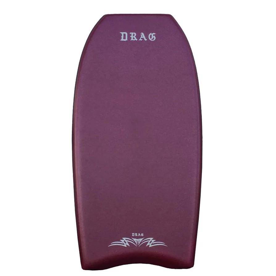 Drag Board Co. Traditional HP Shortboog Burgundy Surfboards Drag Board Co. 41.5" Burgundy 