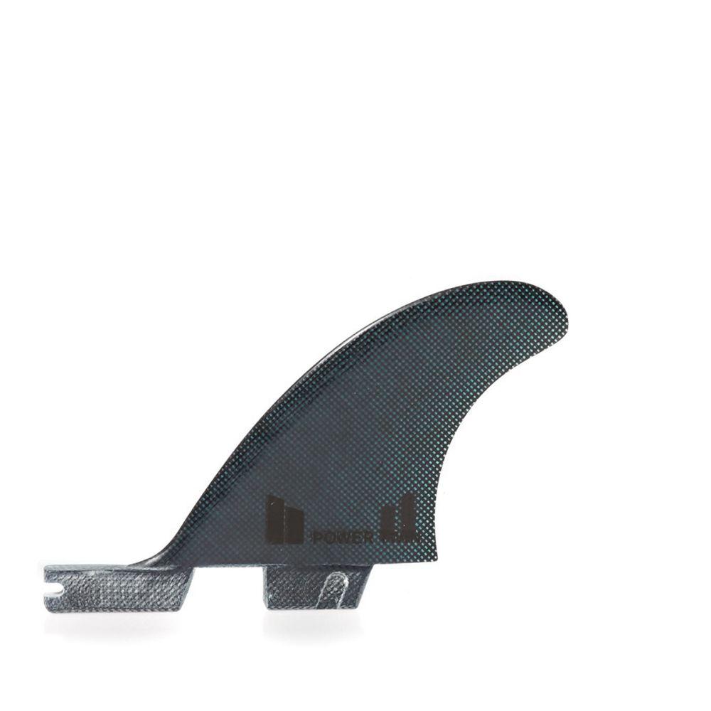 FCS II Specialty Series Replacement Fins Surfboard Fins FCS Power Twin - Black Centre Trailer 
