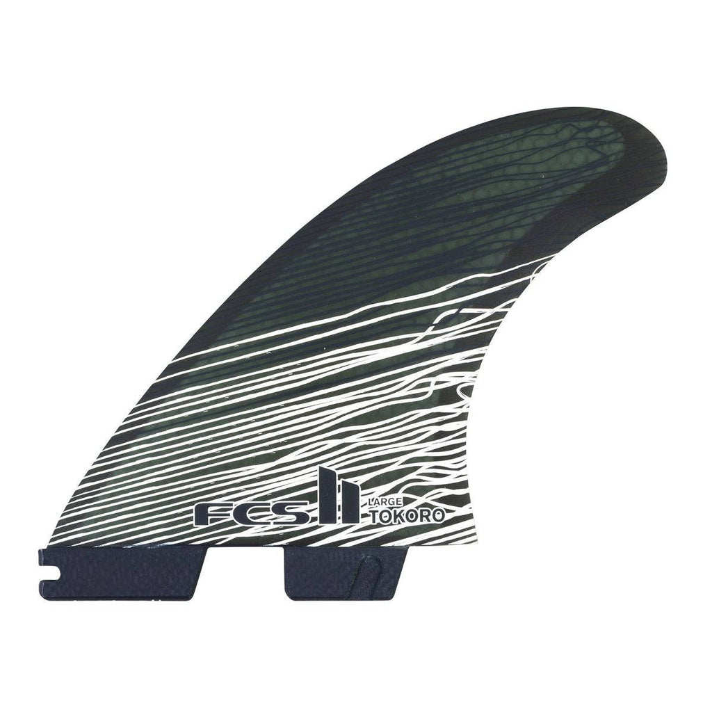 FCS II Tokoro PC Tri Fin Set Surfboard Fins FCS Medium 