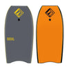 Funkshen Dual 45" EPS Bodyboards & Accessories Funkshen Grey Deck / Orange Bottom 