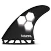 Futures AM2 HC Thruster Set Black/White Surfboard Fins Futures 