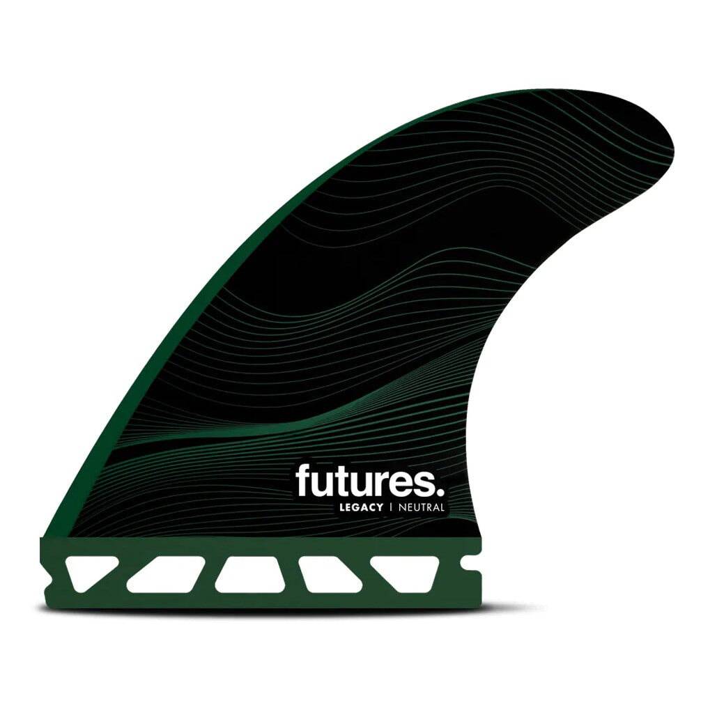 Futures F8 Legacy Series HC Large Green Surfboard Fins Futures 