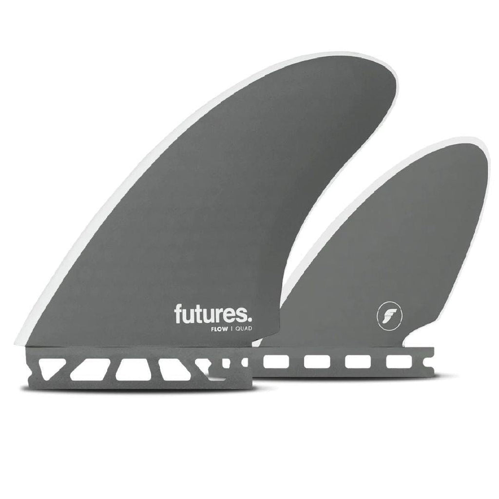 Futures Flow HC Quad Fin Set Slate Surfboard Fins Futures 