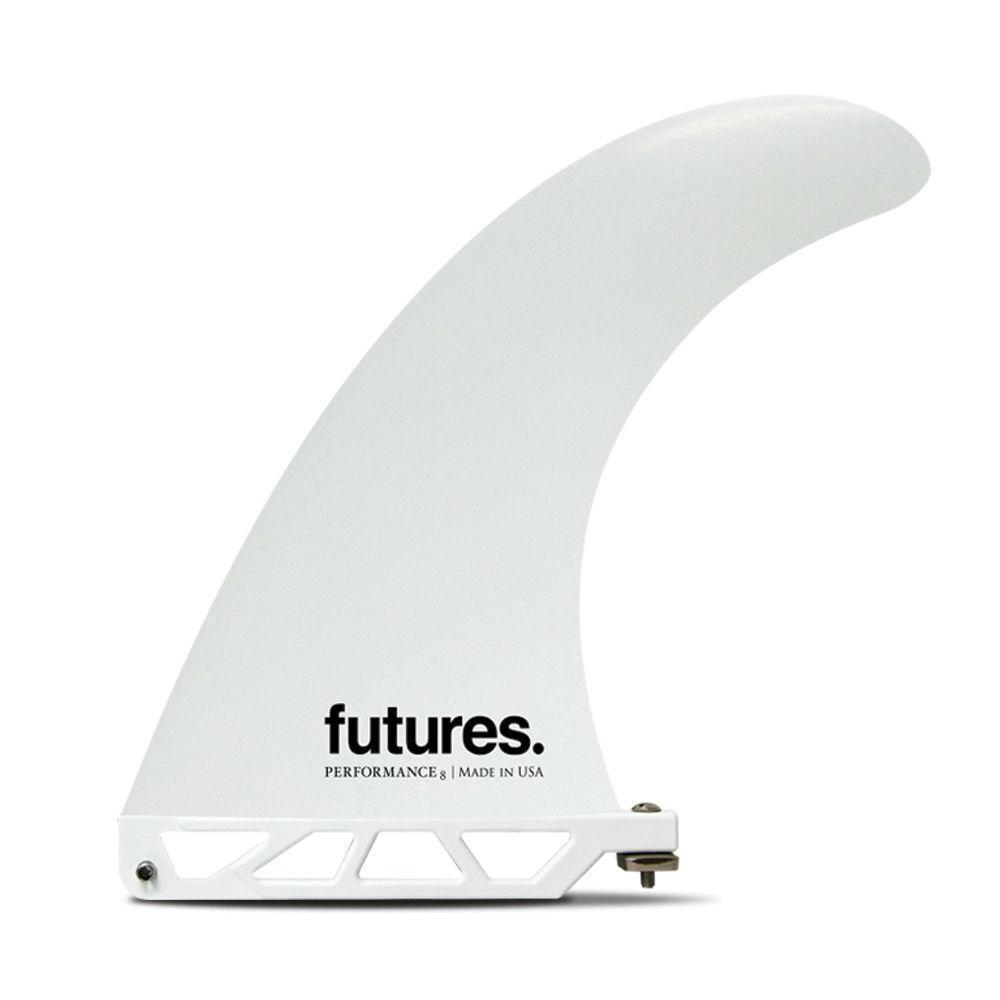 Surfboard Fins - Futures - Futures Performance Thermotech 6.0" Single Fin White - Melbourne Surfboard Shop - Shipping Australia Wide | Victoria, New South Wales, Queensland, Tasmania, Western Australia, South Australia, Northern Territory.