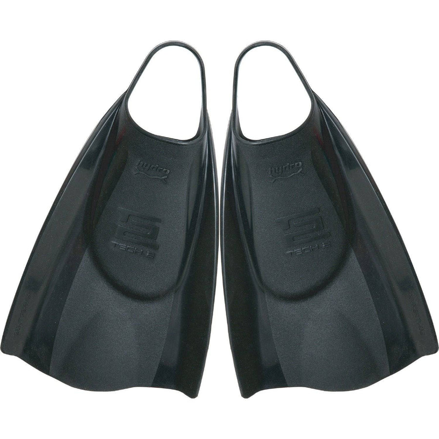 Bodyboards & Accessories - Hydro - Hydro Tech 2 Fin Black - Melbourne Surfboard Shop - Shipping Australia Wide | Victoria, New South Wales, Queensland, Tasmania, Western Australia, South Australia, Northern Territory.