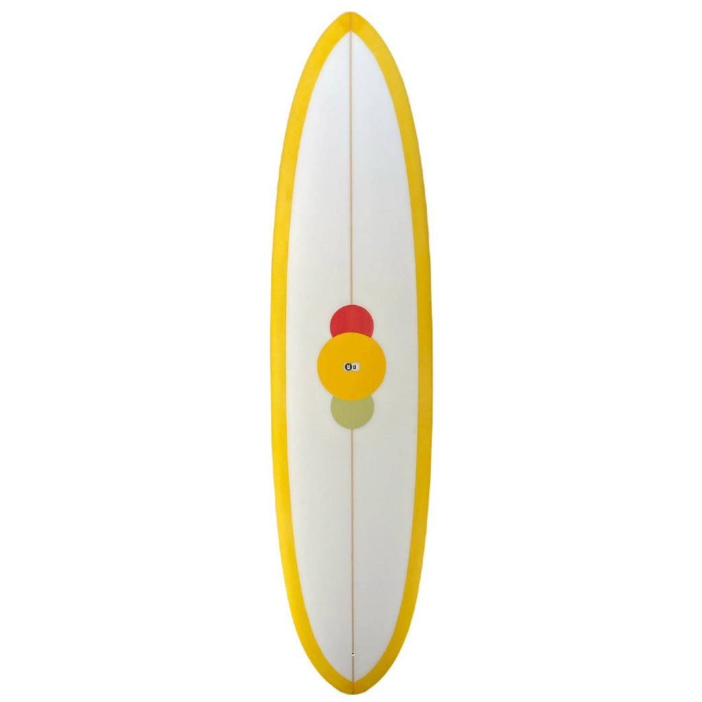IJ Shapes Midlength Surfboards IJ Shapes 7'4" x 21 1/2" x 2 3/4" Yellow 