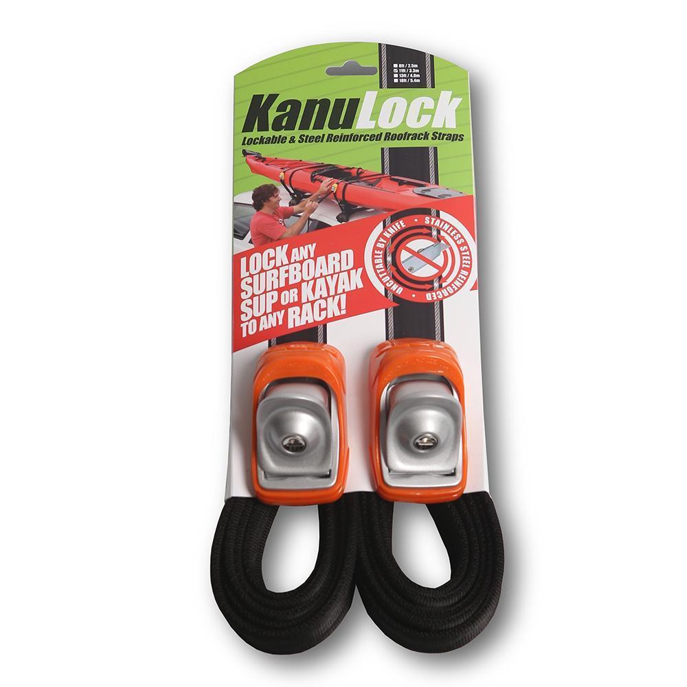 Vehicle Accessories - Kanulock - Kanulock Lockable Tiedown Set - Melbourne Surfboard Shop - Shipping Australia Wide | Victoria, New South Wales, Queensland, Tasmania, Western Australia, South Australia, Northern Territory.