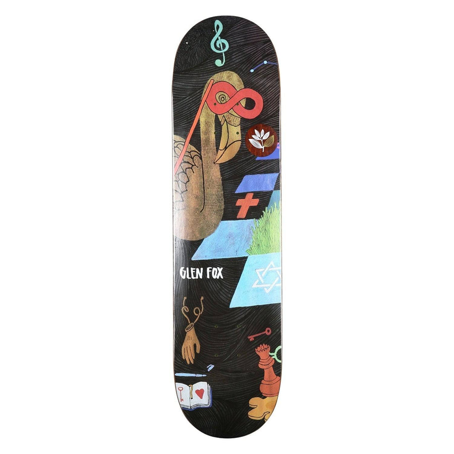 Magenta Zoo Fox 8.25 Skateboard Hardware Magenta 