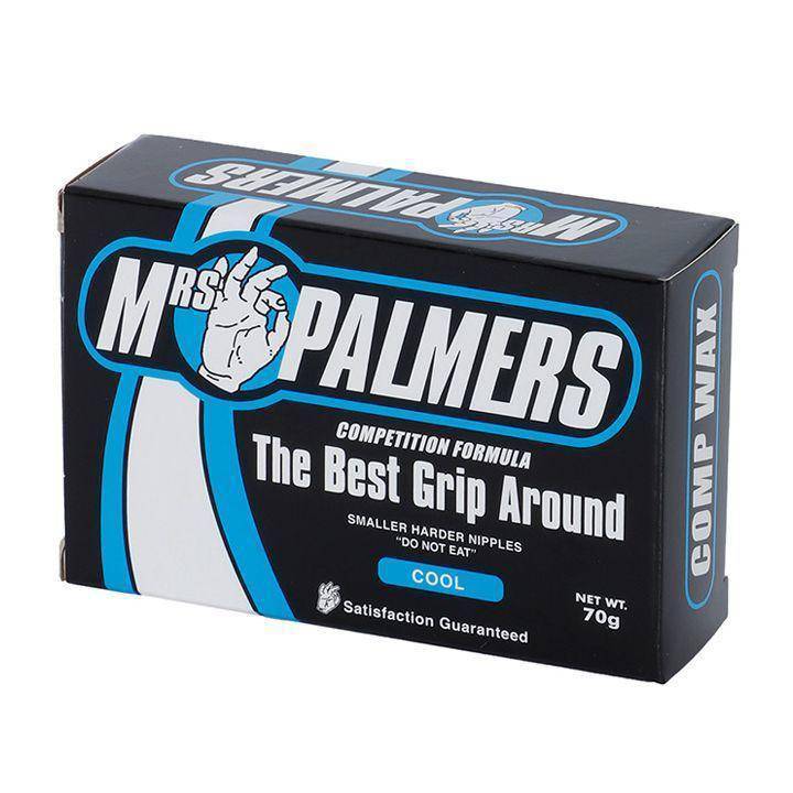 Surf Accessories - Mrs Palmers - Mrs Palmers 70g Comp Cool Water Wax - Melbourne Surfboard Shop - Shipping Australia Wide | Victoria, New South Wales, Queensland, Tasmania, Western Australia, South Australia, Northern Territory.