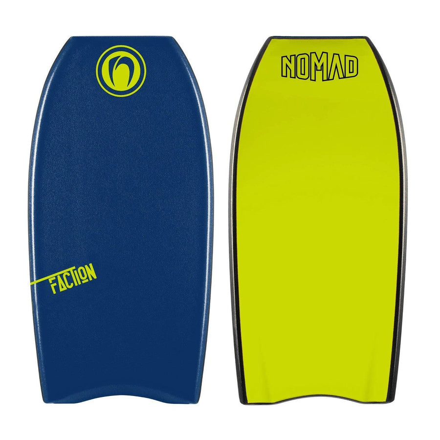 Nomad Faction D12 Bodyboards & Accessories Nomad 43" Dark Blue Deck / Lemon Bottom 